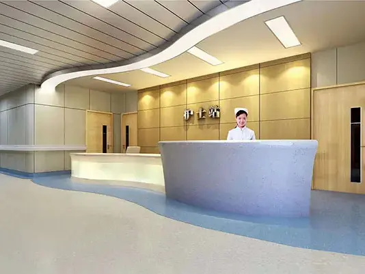 Why homogeneous vinyl floor is welcomed in hospital?