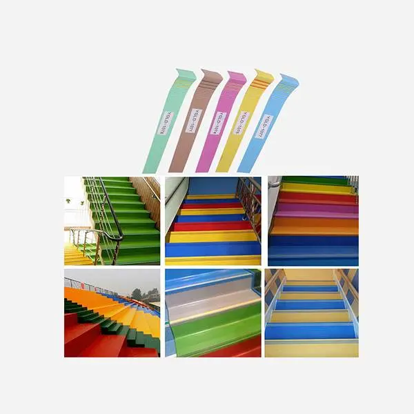Factory directly supply Pvc Stair Thread - Pvc anti-slip overall stair step strip – Linsu