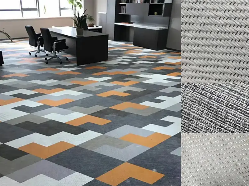 Which ground can lay the PVC flooring directly?