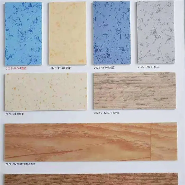OEM Customized City Commercial Flooring - heterogeneous commercial pvc floor – Linsu detail pictures