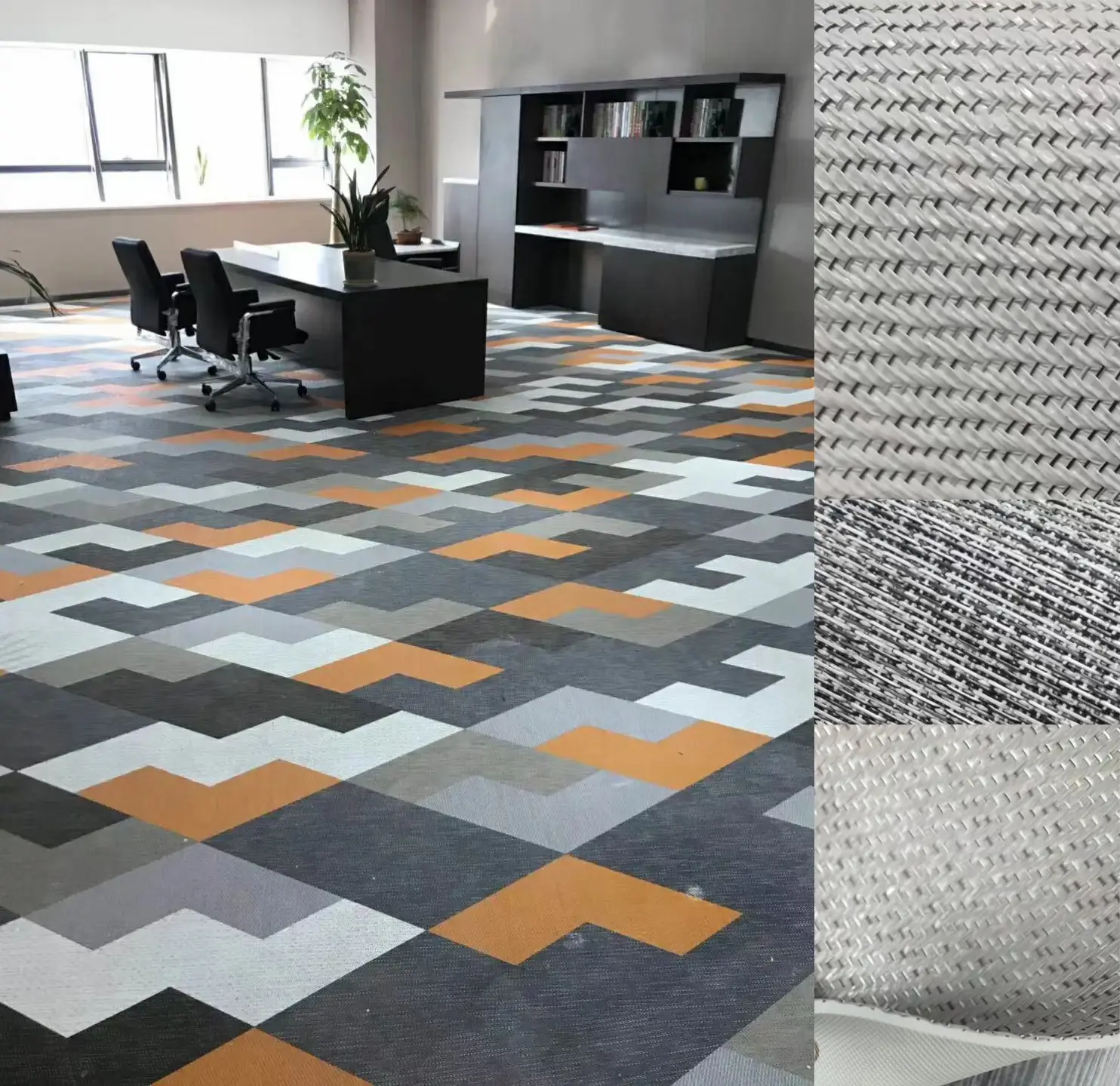 Which ground can lay the PVC flooring directly