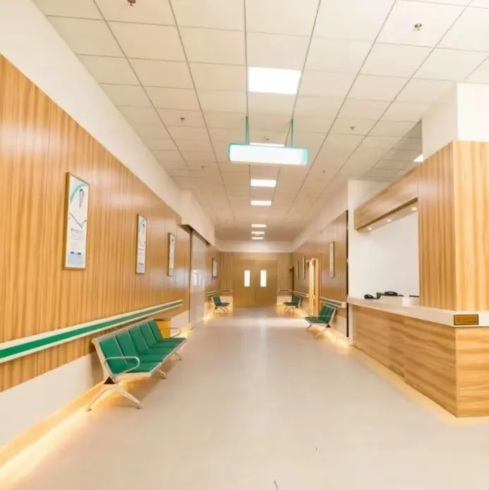 Anti collision hospital handrail