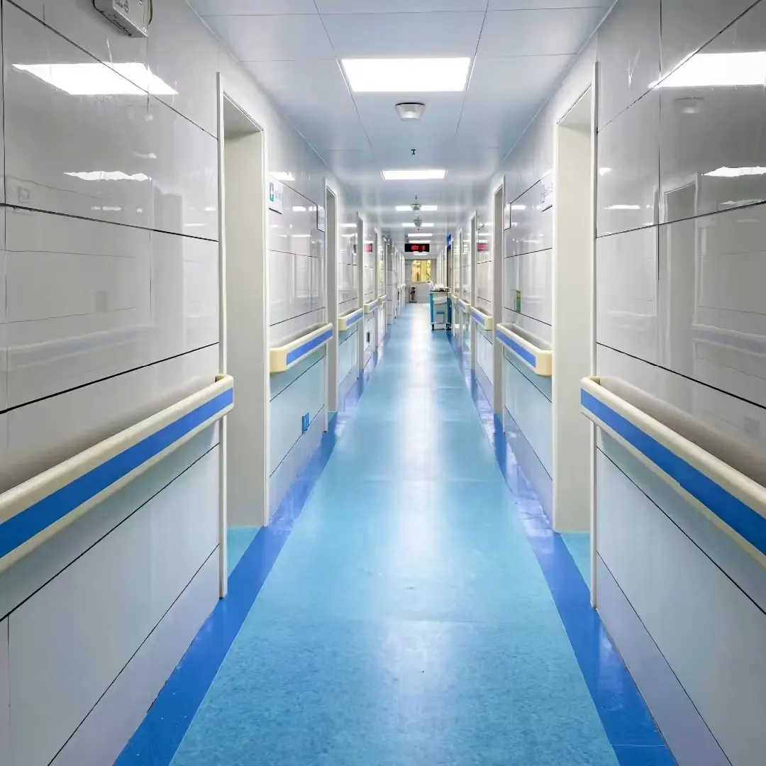 Anti collision hospital handrail 2