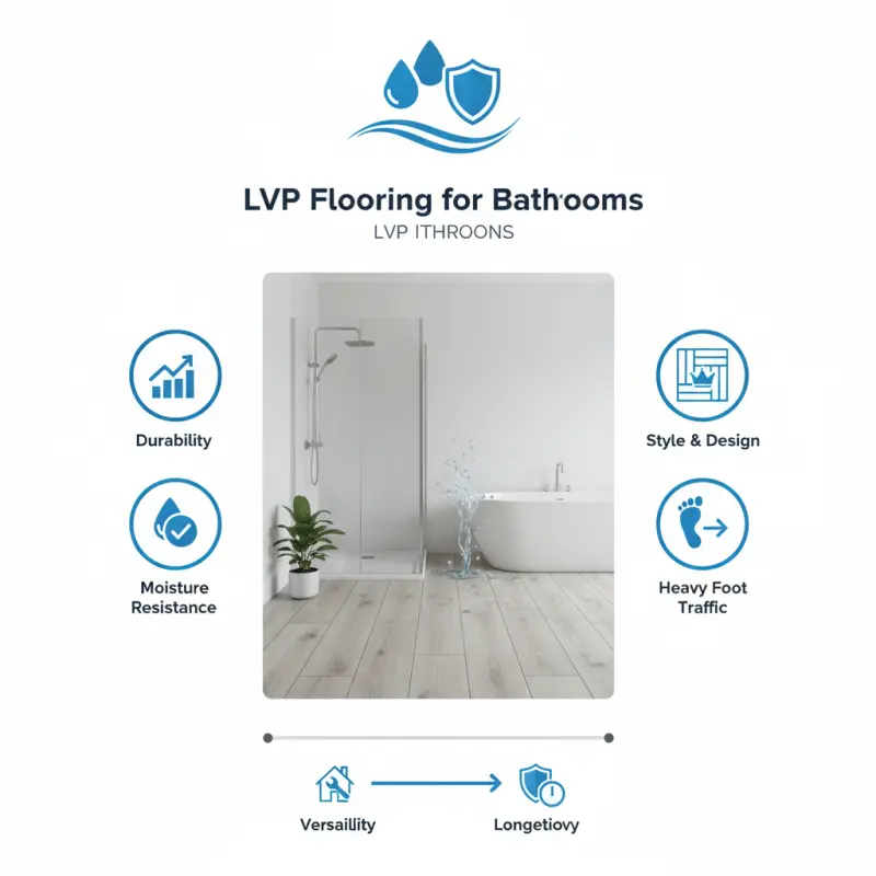 Why Choose Lvp Flooring In Your Bathroom for Durability and Style