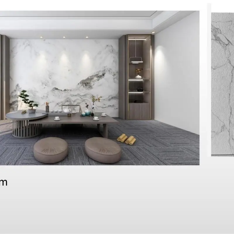 China 4.5mm Pvc Sports Flooring - Decoration Integrated WPC wall panel,bamboo fibers – Linsu detail pictures