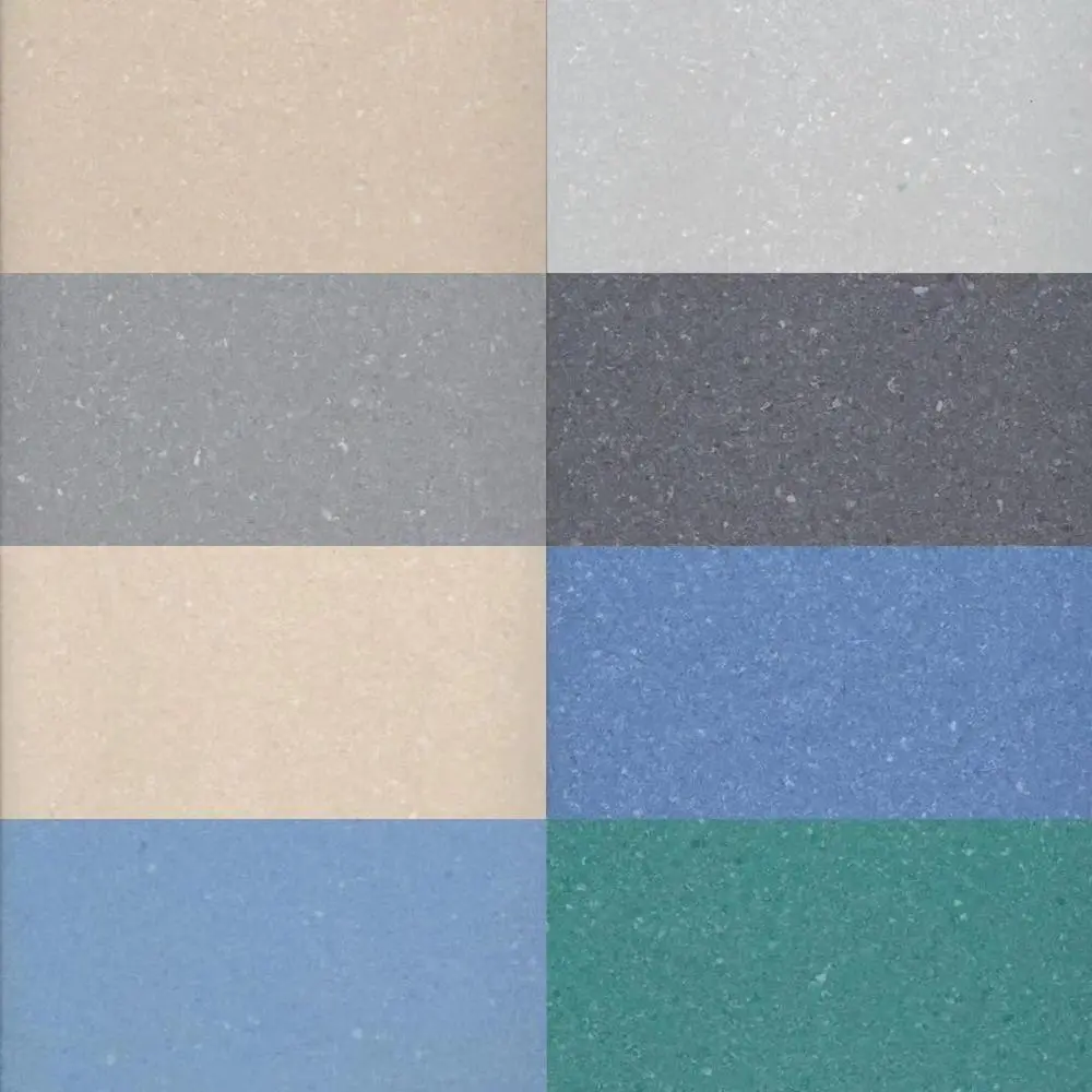 High Quality Homogeneous Pvc Flooring - 2mm thickness antislip homogeneous vinyl flooring for hospital – Linsu detail pictures