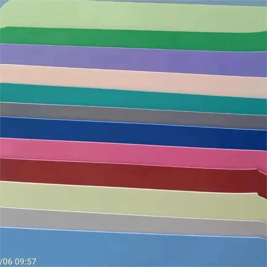 Factory Free sample Closeout Vinyl Sheet Flooring - Pure color homogeneous vinyl flooring for dance room – Linsu detail pictures